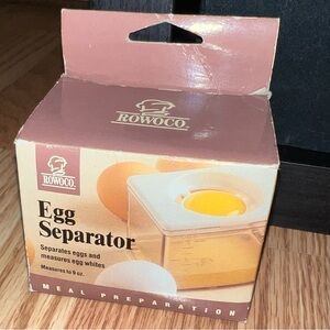 NWT Vintage Rowoco 1993 Egg Separator Kitchen Gadget